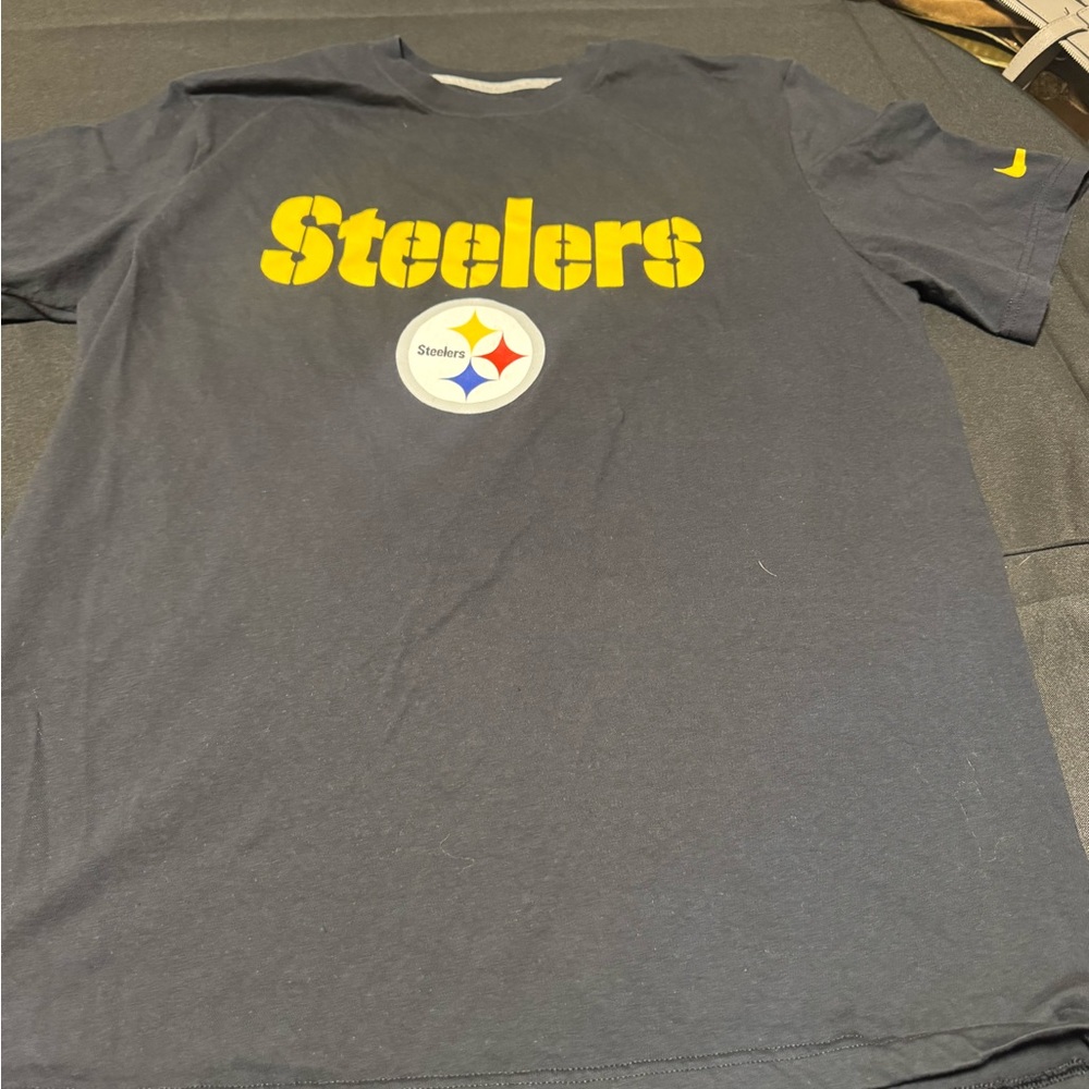 Nike Gray Steelers Short Sleeve Tee